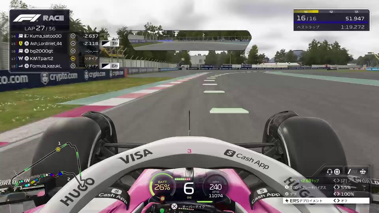 F125 表彰台 メキシコ