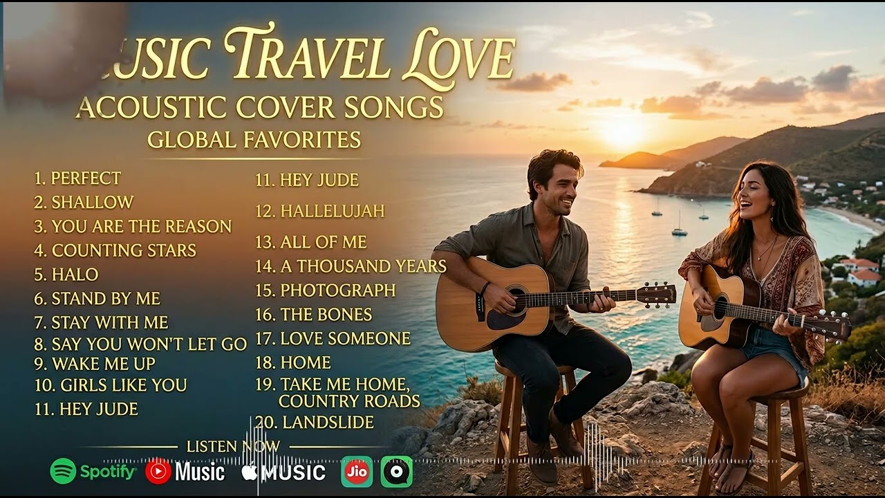 🎵 MUSIC TRAVEL LOVE &ndash; BEST ALBUM COVERS COLLECTION 2026