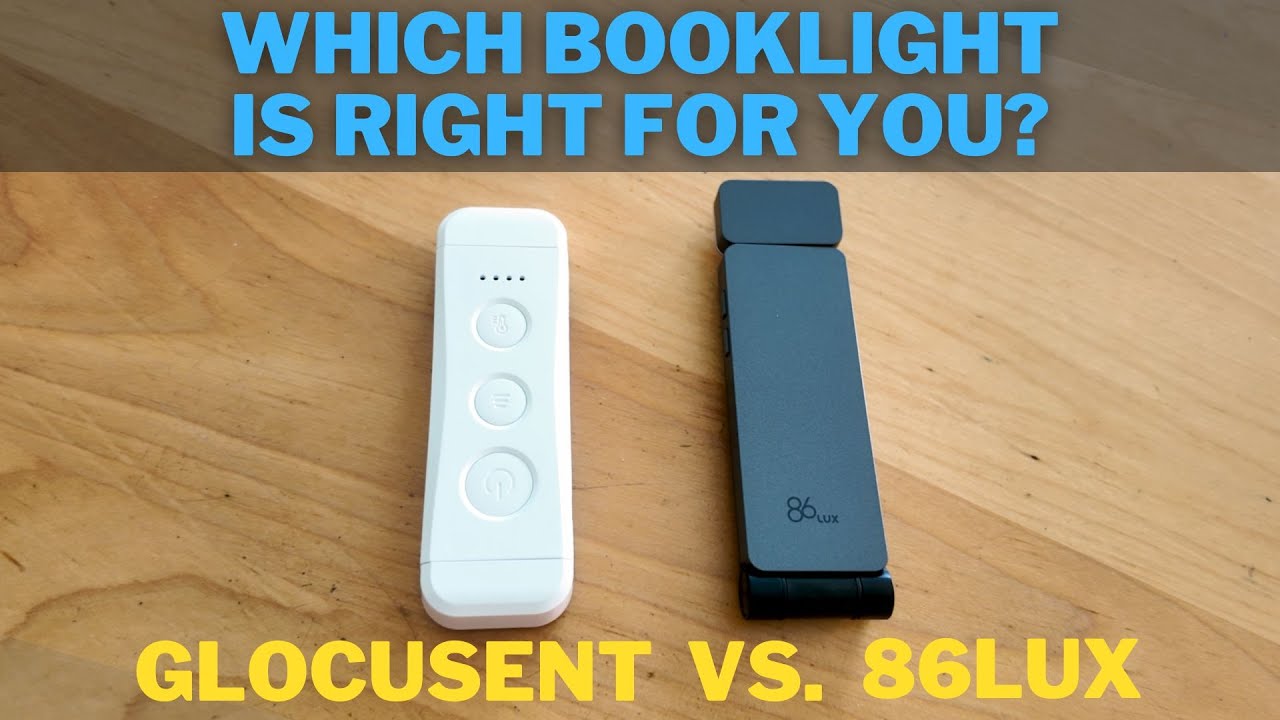 Glocusent и 86Lux Book Light: какой книжный светильник подойдет именно вам?