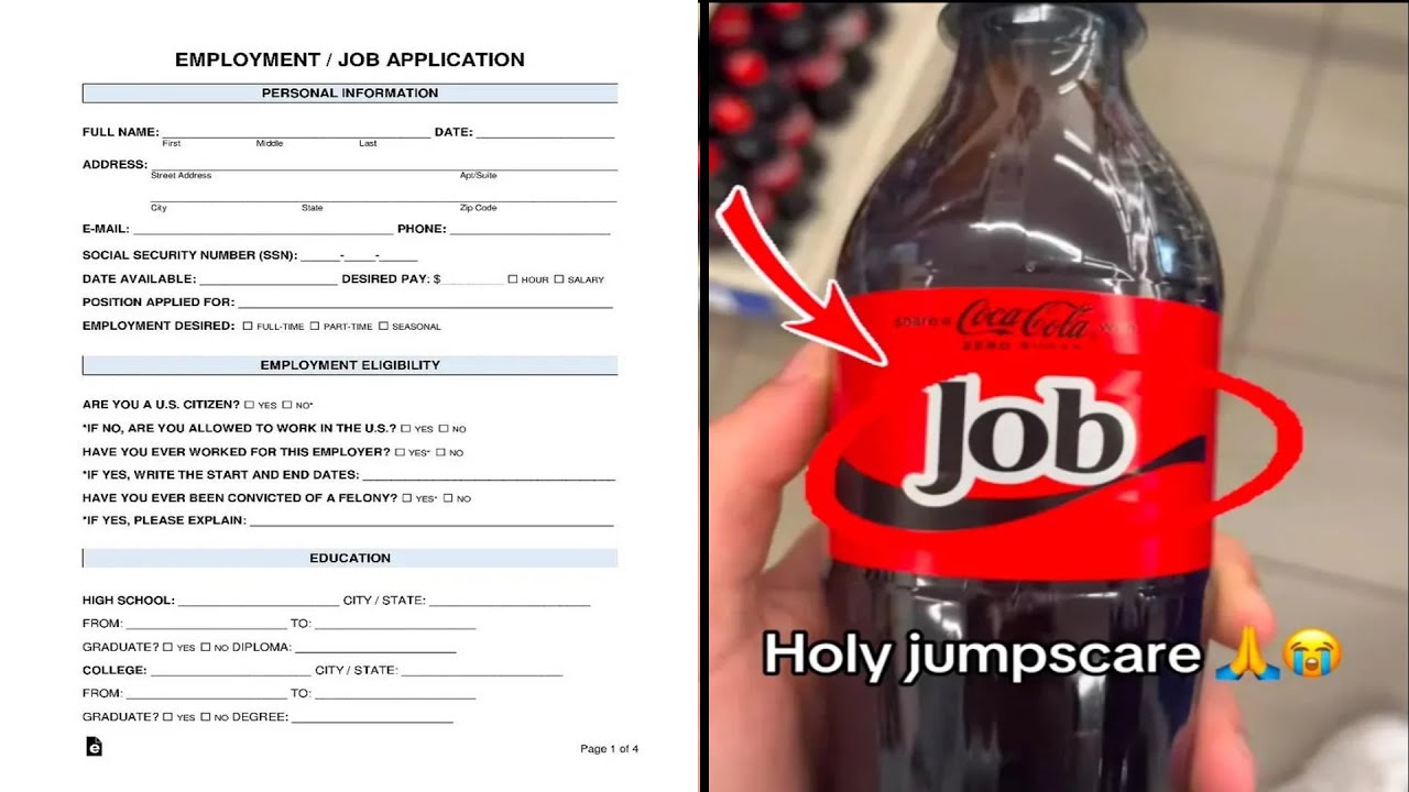 Top 10 Job Application Jumpscare