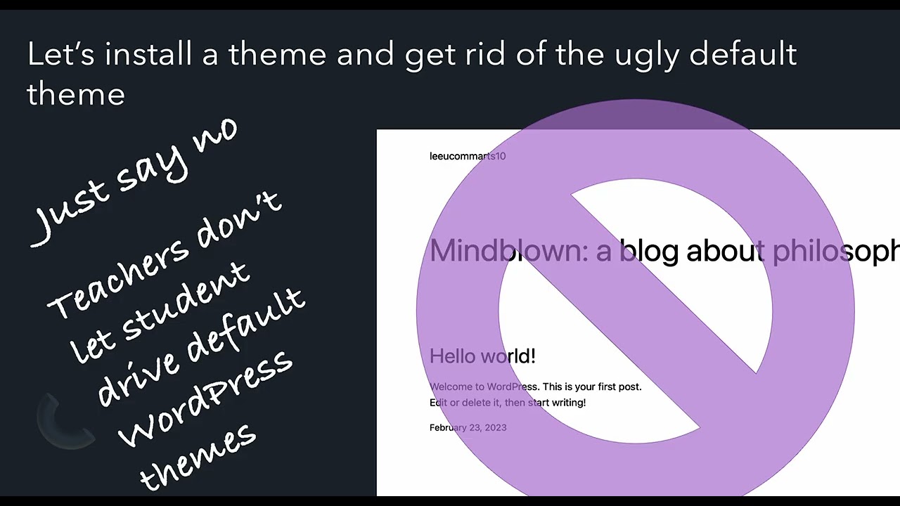 Intro to WordPress and Plugins and Adding User