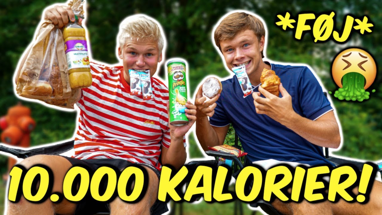 10.000 KALORIE CHALLENGE P&Aring; 12 TIMER!
