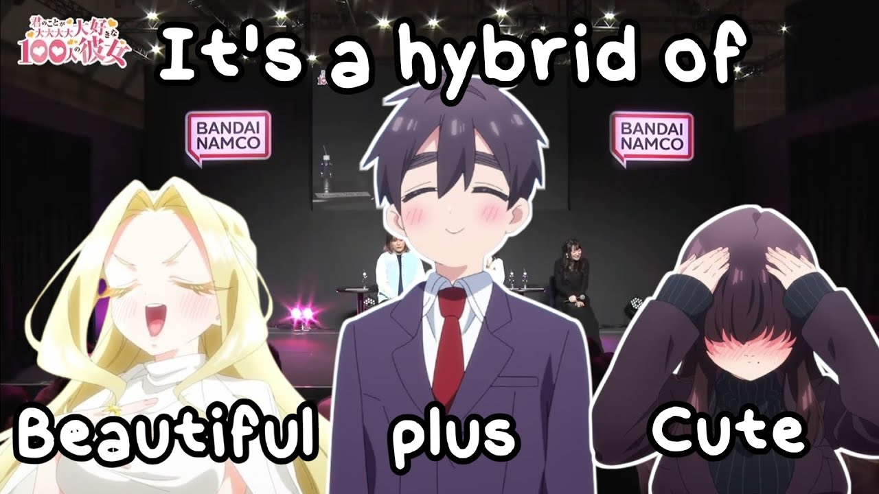 [Eng Subs] Rentarou's VA reaction to Mimimi and Meme's voice [100 Girlfriends Special Event]