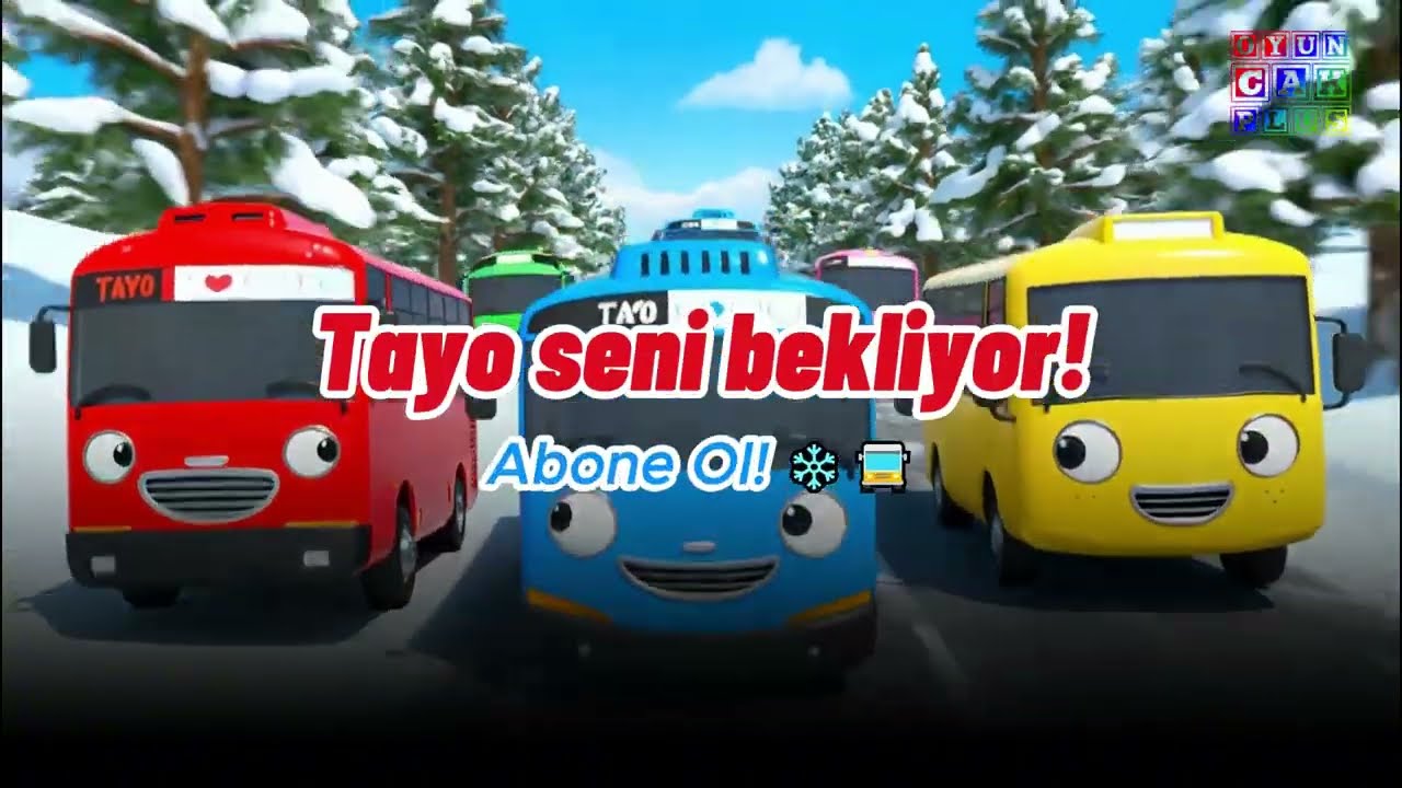 Tayo Kış Şarkısı ❄️🚍 | Tayo ile Kış Yolculuğu | Eğlenceli Çocuk Şarkısı