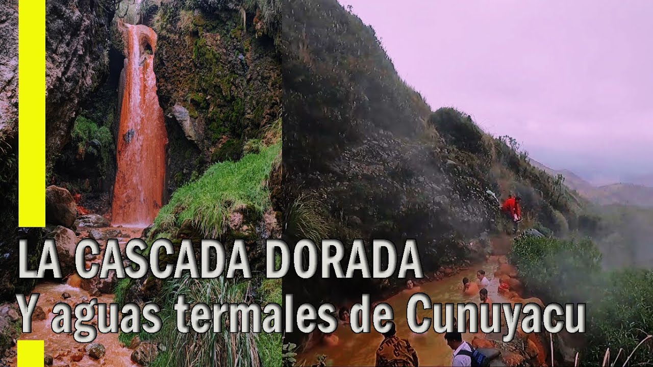 CASCADA DE CUNUYACU Y AGUAS TERMALES EN EL ILINIZA