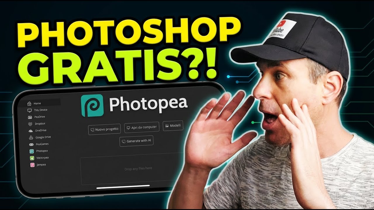 È come Photoshop ma GRATIS! | Tutorial Photopea