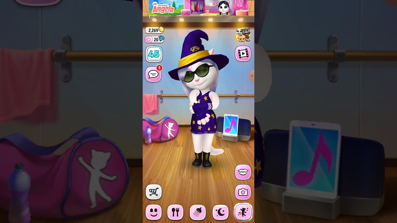 My Talking Angela New Video Best Funny Android GamePlay #7993