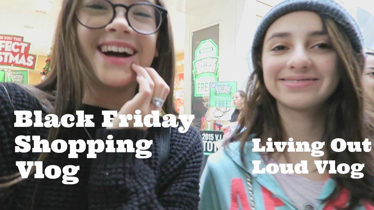Black Friday 2015 Shopping & Haul  with Fiona Frills | 1.104 | Living Out Loud Family Vlog
