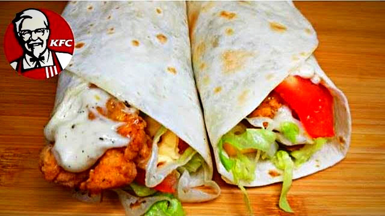 KFC TWISTER | DELICIOUS HOME MADE KFC TWISTER BY DESI PARDESI