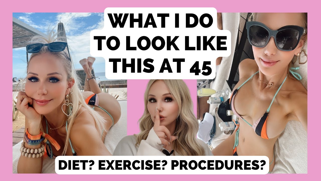 What I do to look like THIS at 45! My diet, workout, and body contouring secrets!