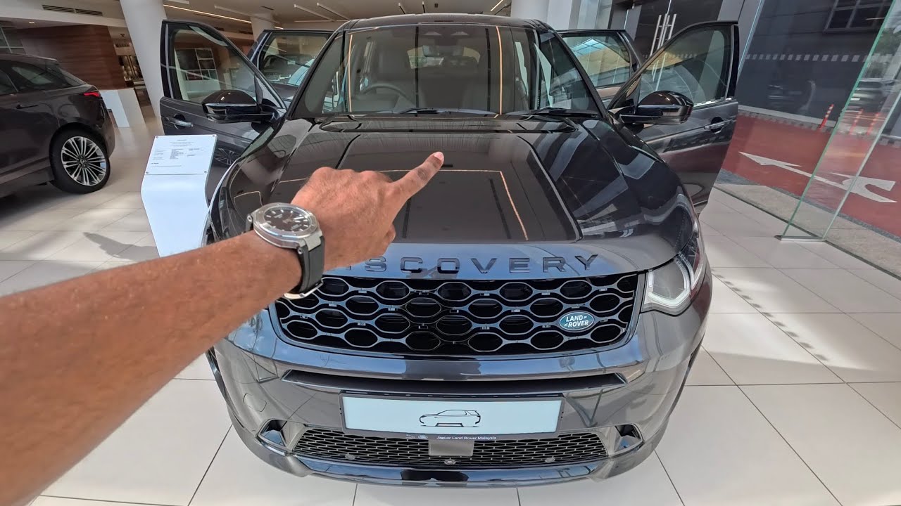 От первого лица! Новинка 2025 года! RANGE ROVER DISCOVERY SPORT в цвете Carpathian Grey и Ebony D...