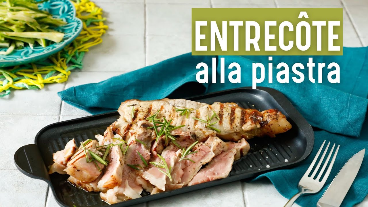 Entrecote alla piastra con puntarelle | Ricette veloci | Chef Deg