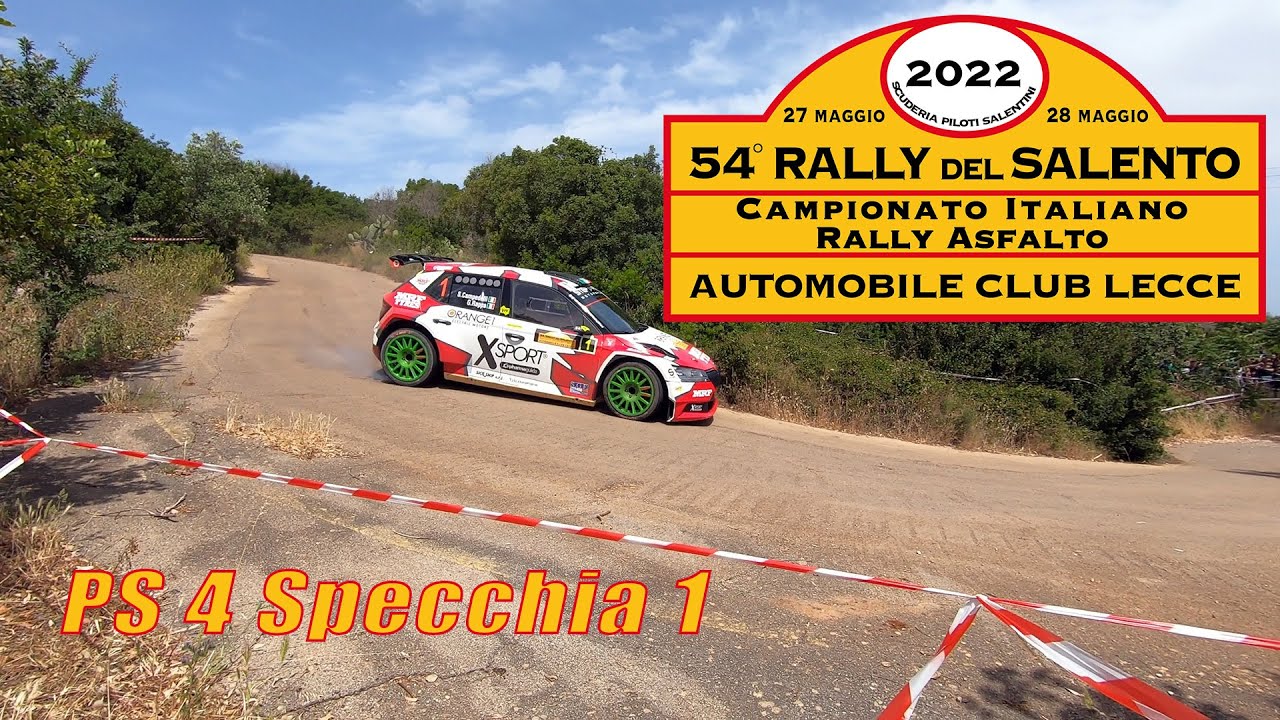 54° Rally Del Salento CIRA Ps 4 specchia 1