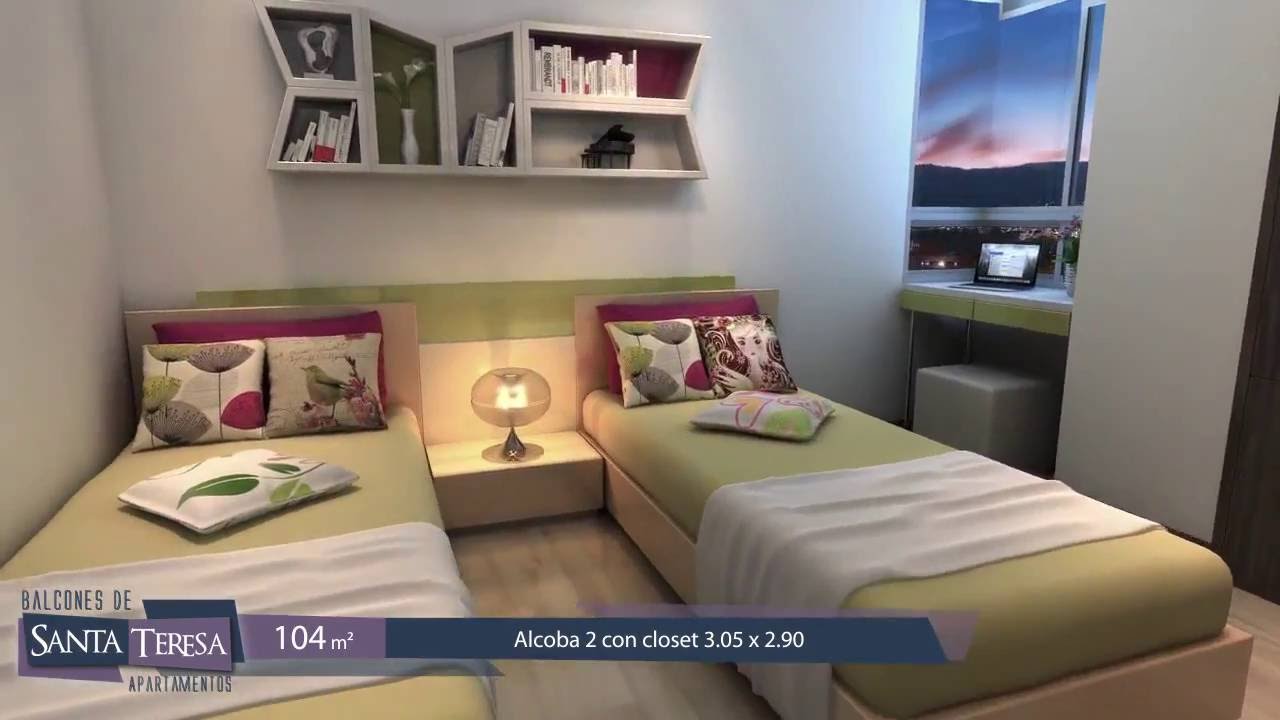 Balcones de Santa Teresa- Apartamento en venta Medellín - Laureles de 104 m2