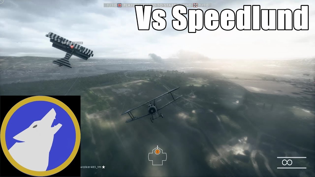 DF vs Speedlund | My best round so far | BF1 dogfight videos