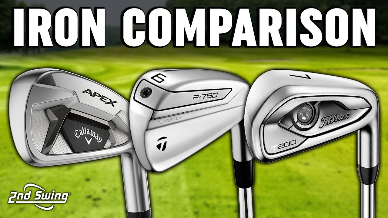 Golf Irons Comparison | TaylorMade P790 (2019) vs Callaway Apex 21 vs Titleist T200 (2019)