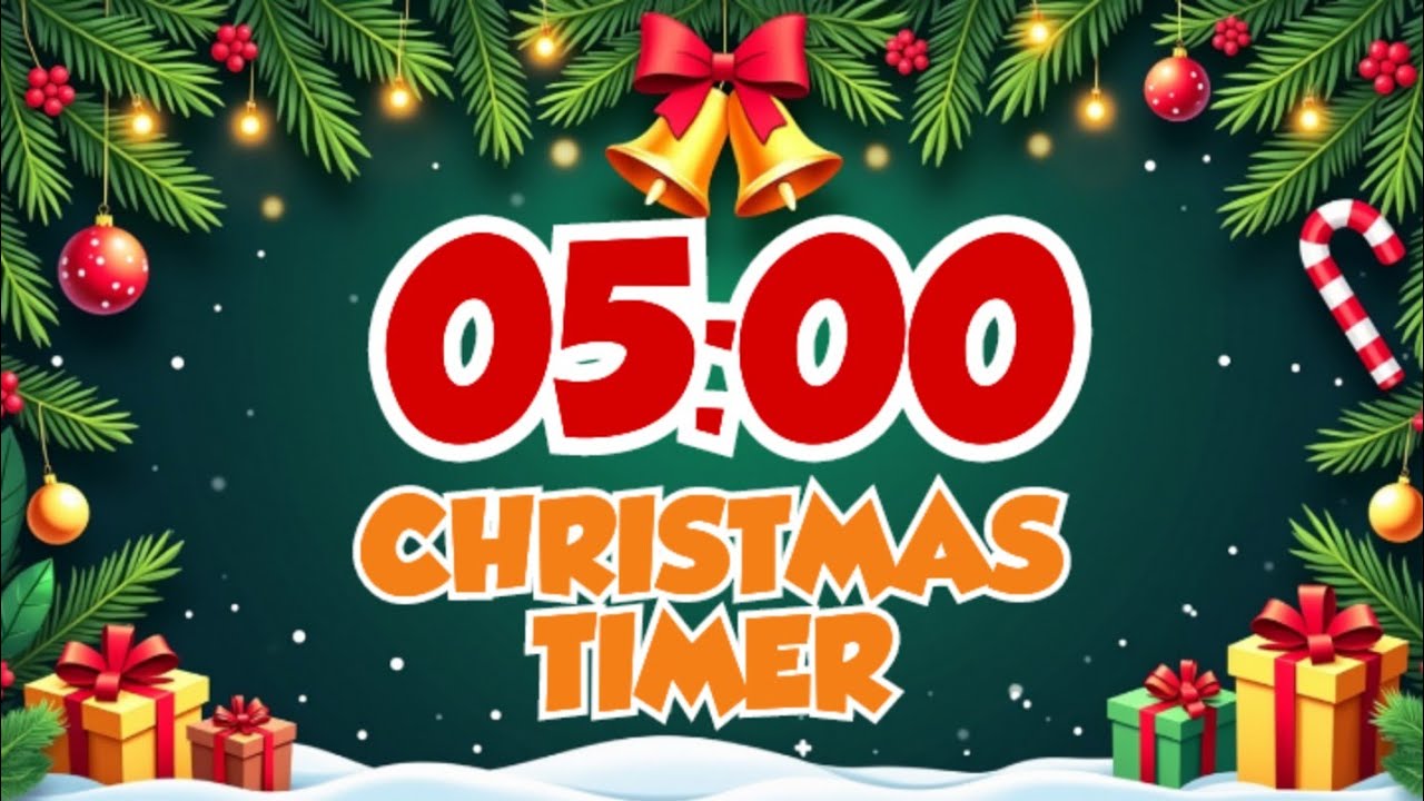 5-Minute Christmas Focus Timer &ndash; Holiday Mood & Productivity