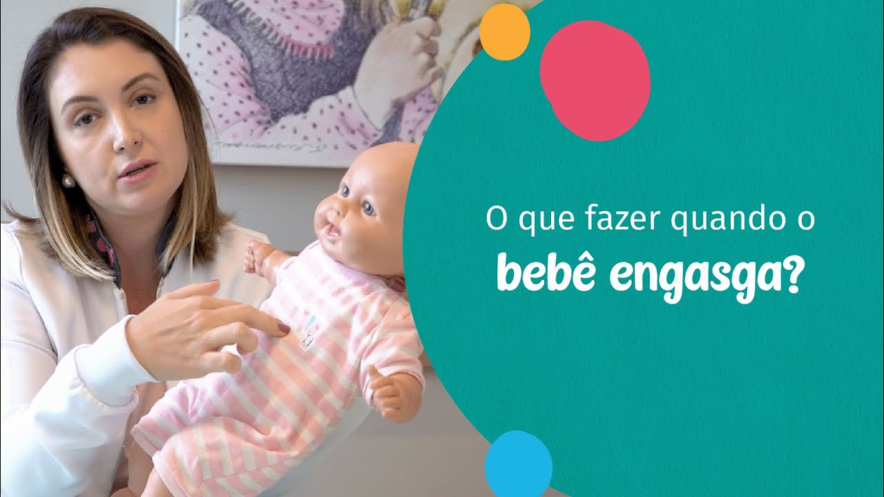 O que fazer quando o bebê engasga?