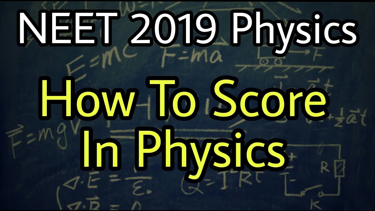 #NEET2019 How to score in physics | NEET Physics | Aiims 2019 | Studypedia