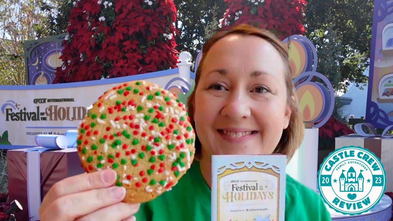 Disney Festival of the Holidays 2024 / Cookie Stroll Review and Prize!  / Disney World Epcot
