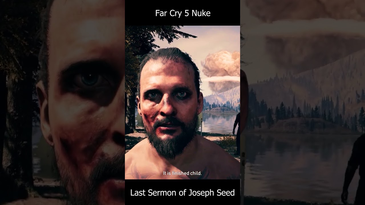 Nuke Scene | Joseph Seed | Far Cry 5 #farcry5 #farcry #explore #game #gameplay #gaming #pc #shorts