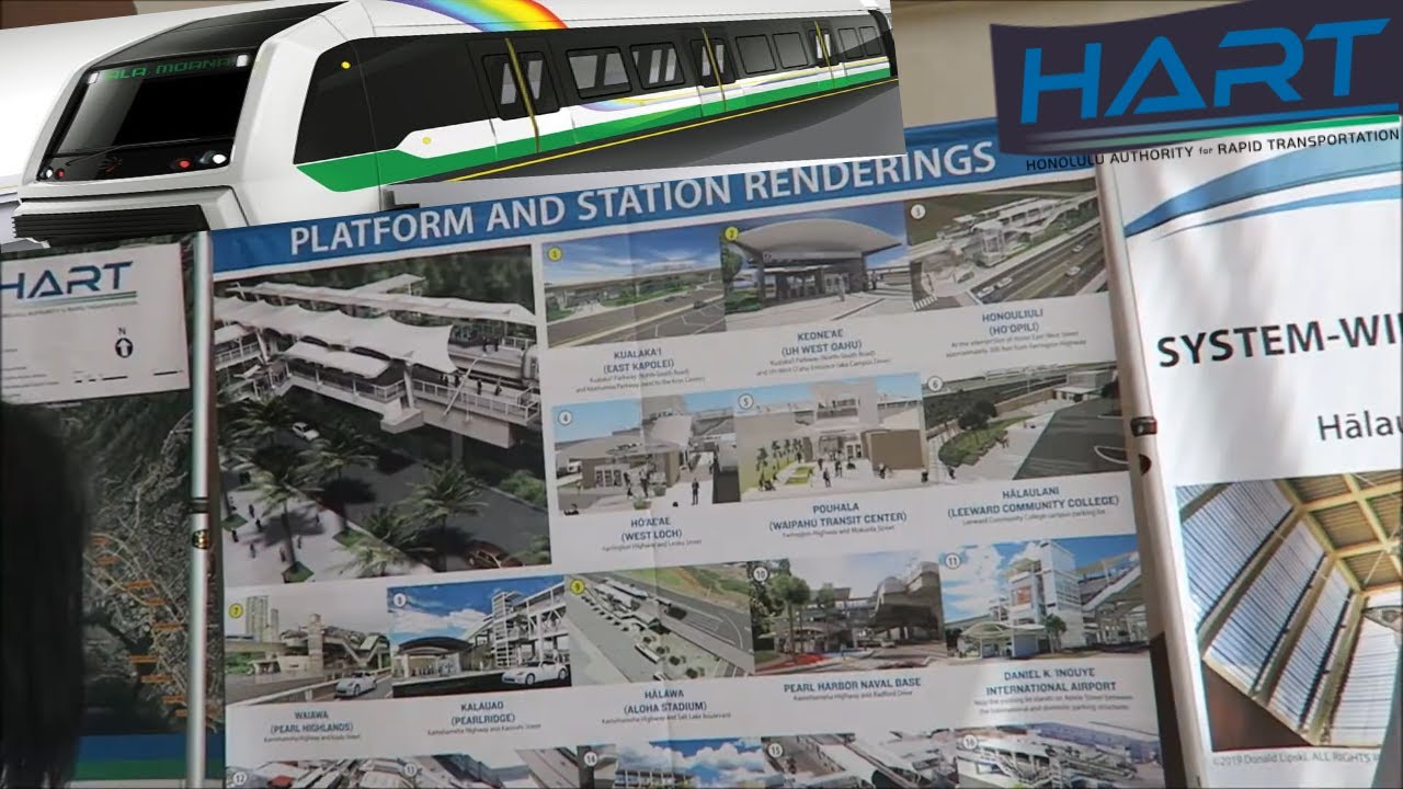 HART (Honolulu Authority for Rapid Transit) Community Day Preview || Family 1st TOUR of the Rail!