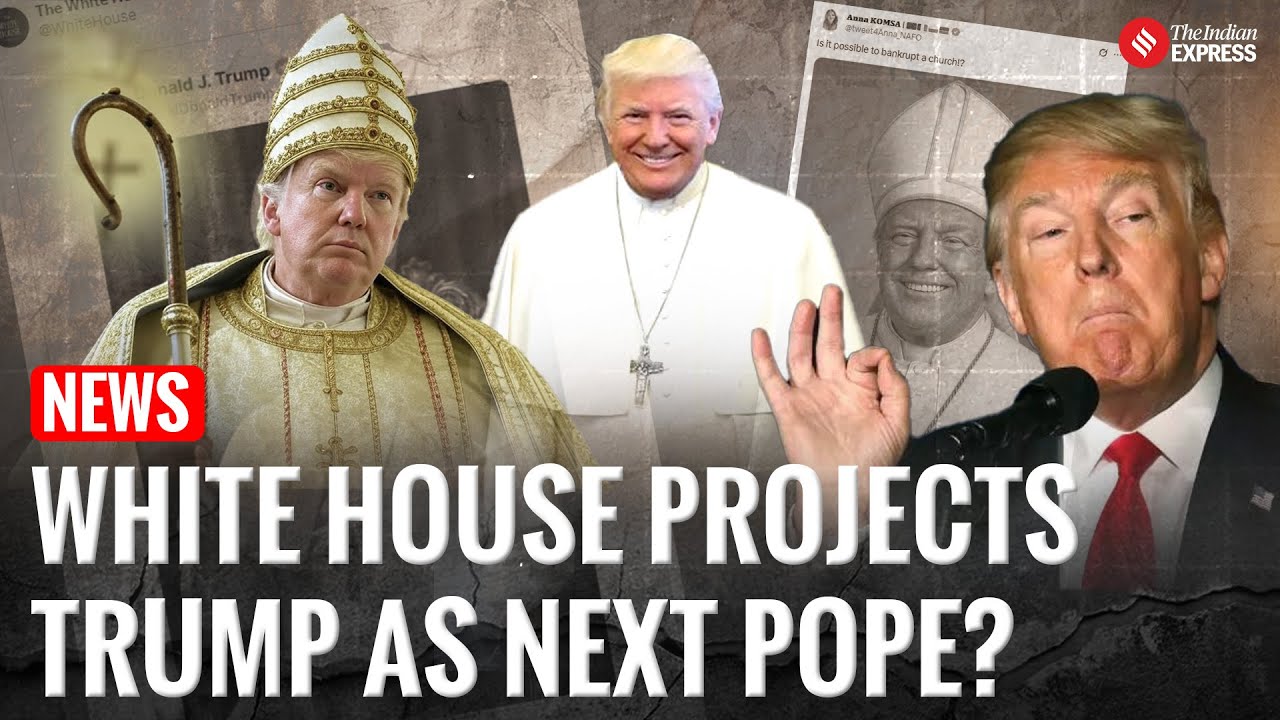 Pope Trump: White House Teases POTUS In Papal Robes! | Vatican |