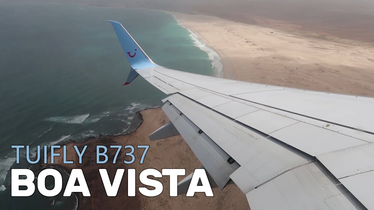 TUIfly B737 ✈️ | BOA VISTA (Kap Verden) - Landing & Take-Off