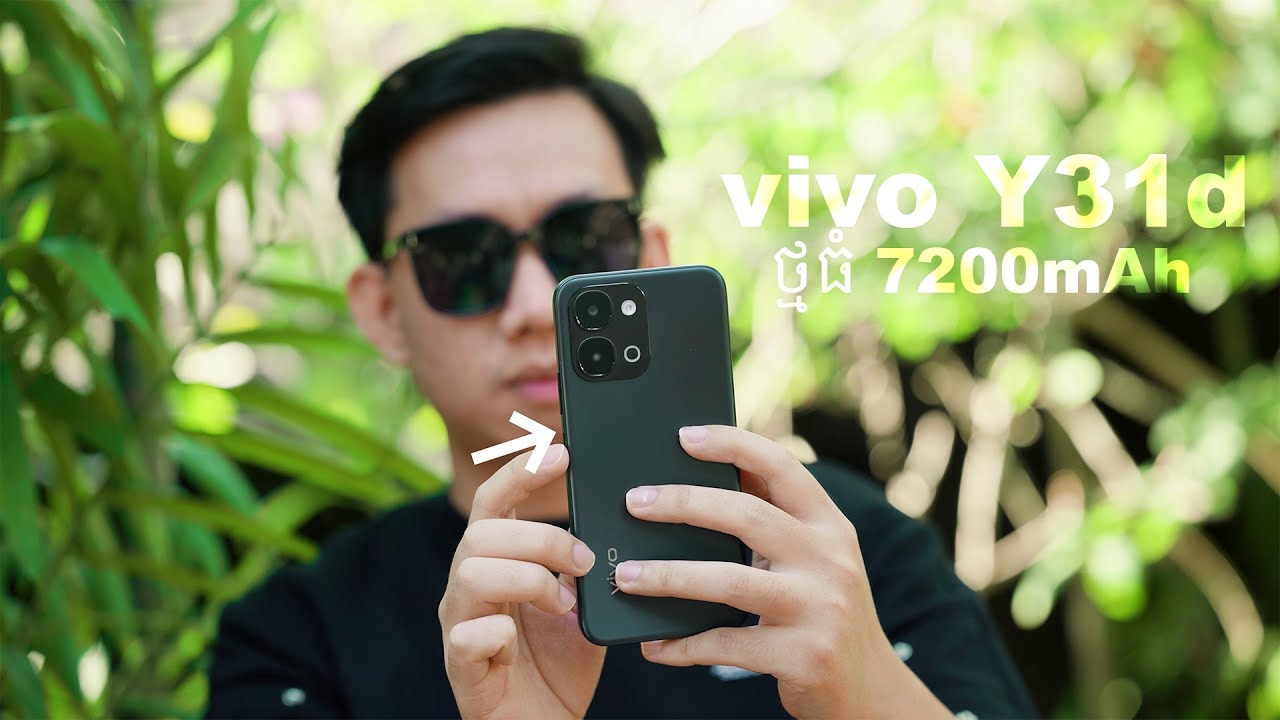 vivo Y31d ទូរស័ព្ទដែលមានថ្មធំ 7200mAh ធន់កម្រិតកំពូល
