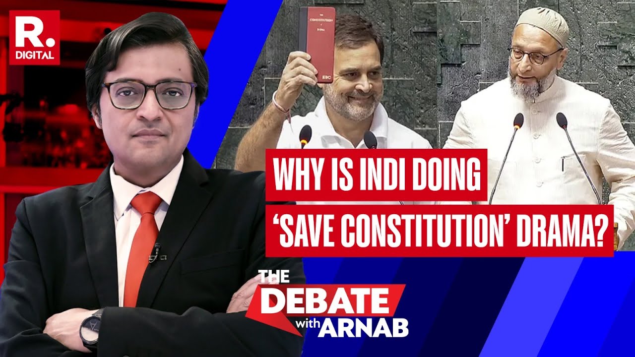 Is Saying &lsquo;Jai Palestine&rsquo; In Line With The Constitution? Asks Arnab On The Debate