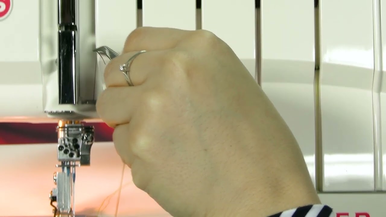 Conoce tu máquina de coser SINGER® Cover Stitch 14T970C