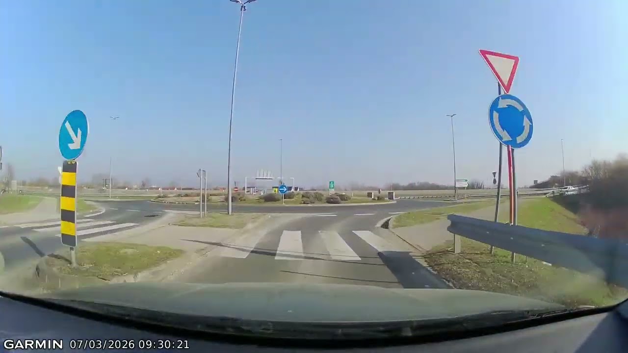 VOŽNJA #3: Zagreb (🇭🇷) - Kostanjevica na Krki (🇸🇮) (timelapse 4x)