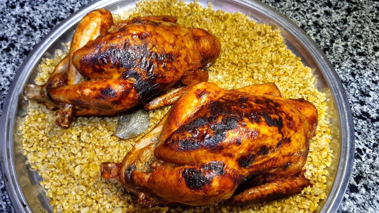ديك محشى فريك 🤣🤣 الفراخ البلدى المحشية فريك باسهل طريقة وطعم خياال 
