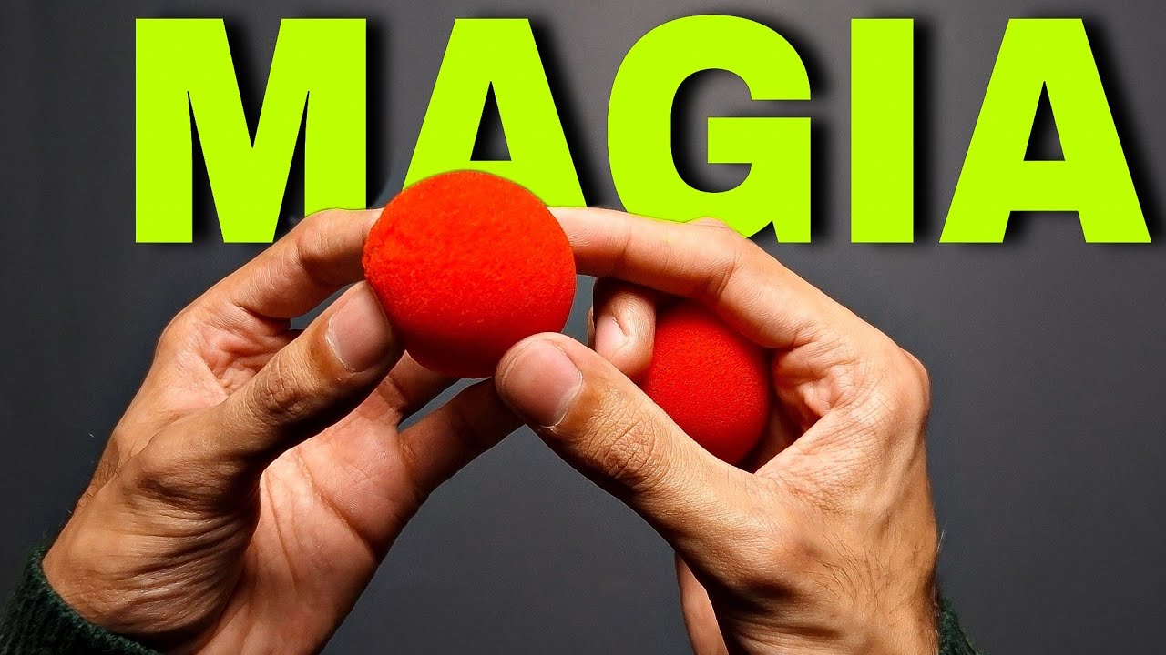 TUTORIAL DI MAGIA CON LE PALLINE DI SPUGNA / FACILE