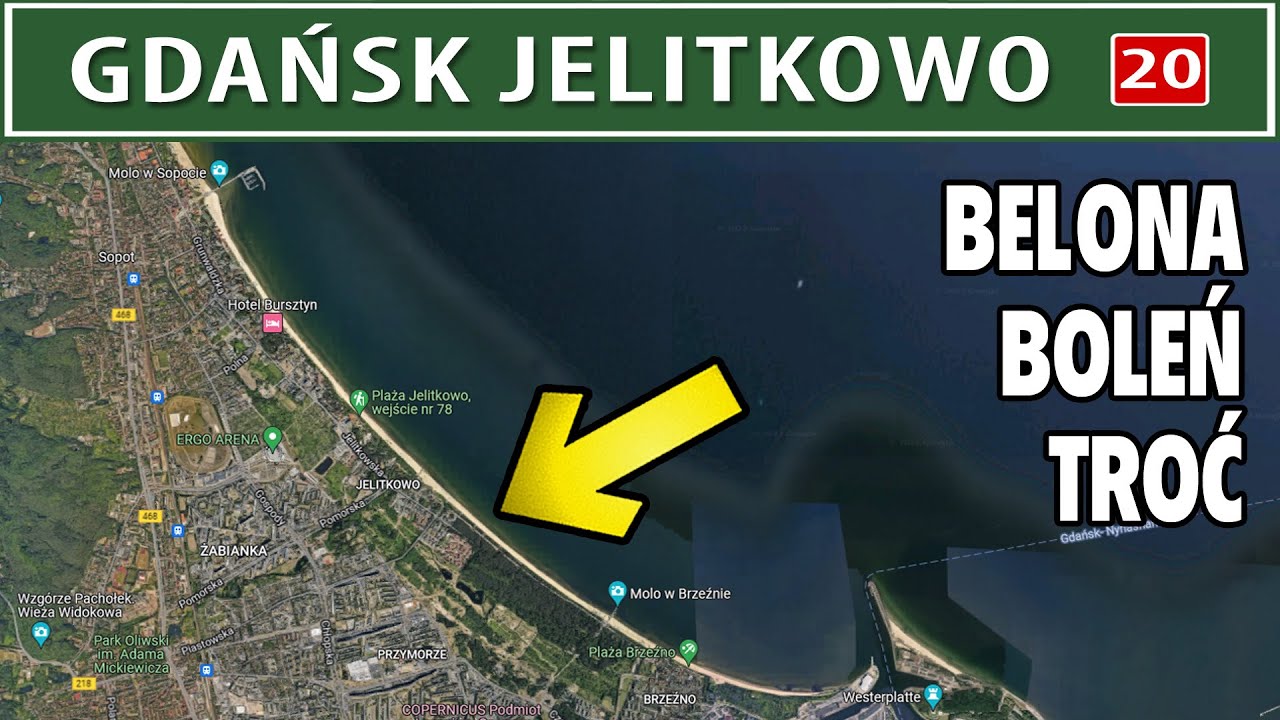 GDAŃSK ➤ Jelitkowo - z plaży na belony, trocie i bolenie...