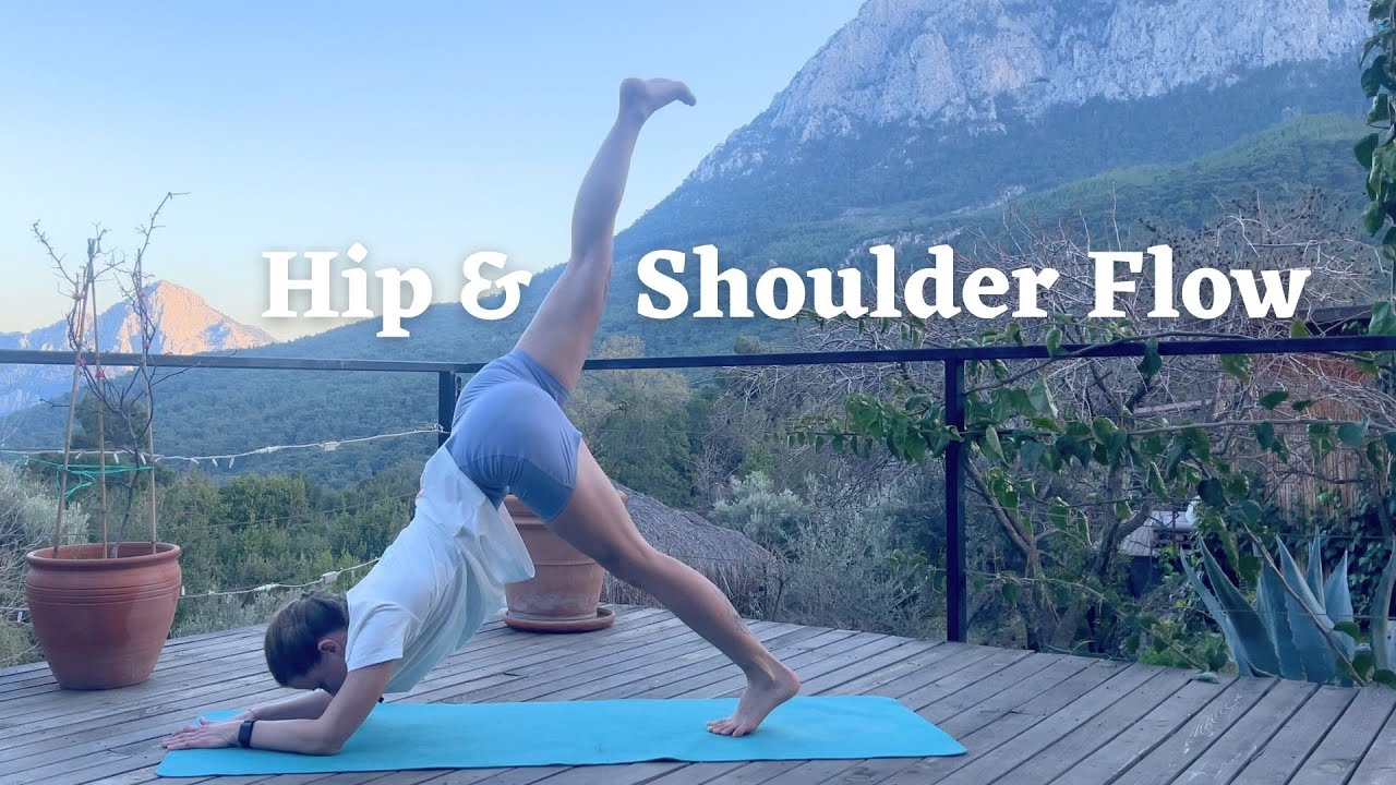 20 min Hip & Shoulder Flow | Yoga for Climbers | 📍 The Land Geyikbayiri
