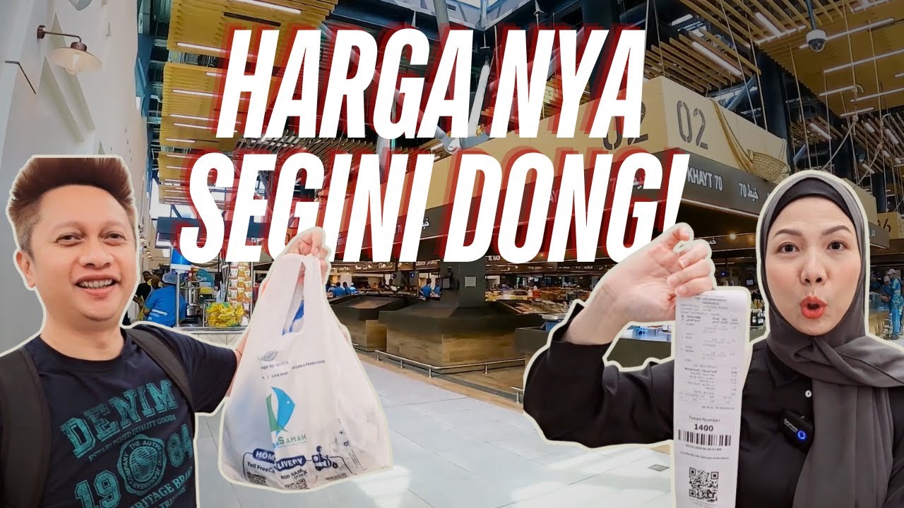 PASAR IKAN DI ABU DHABI || HARGANYA SEGINI DONG ⁉️