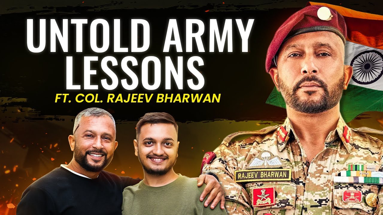 Col Rajeev Bharwan Uncensored: Youth Special Podcast With Real Stories! Ayush Talks EP1