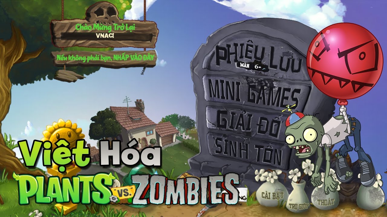 PvZ 2 PAK Widescreen Vietnamese By VNAC Team & V.V.M Team | Gameplay & Link Download