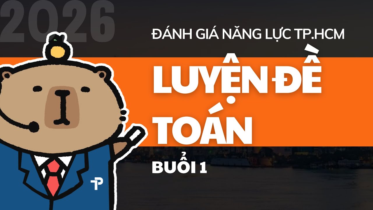 [ĐGNL HCM] TOÁN | CHỮA ĐỀ 1 | LUYỆN THI ĐÁNH GIÁ NĂNG LỰC ĐHQG TP.HCM | V-ACT