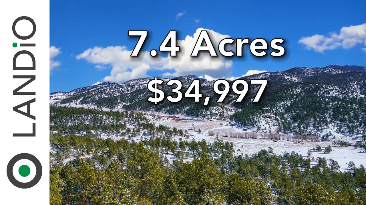 SOLD by LANDiO • 7.4 Acres of Colorado Land for Sale with Mountain Views