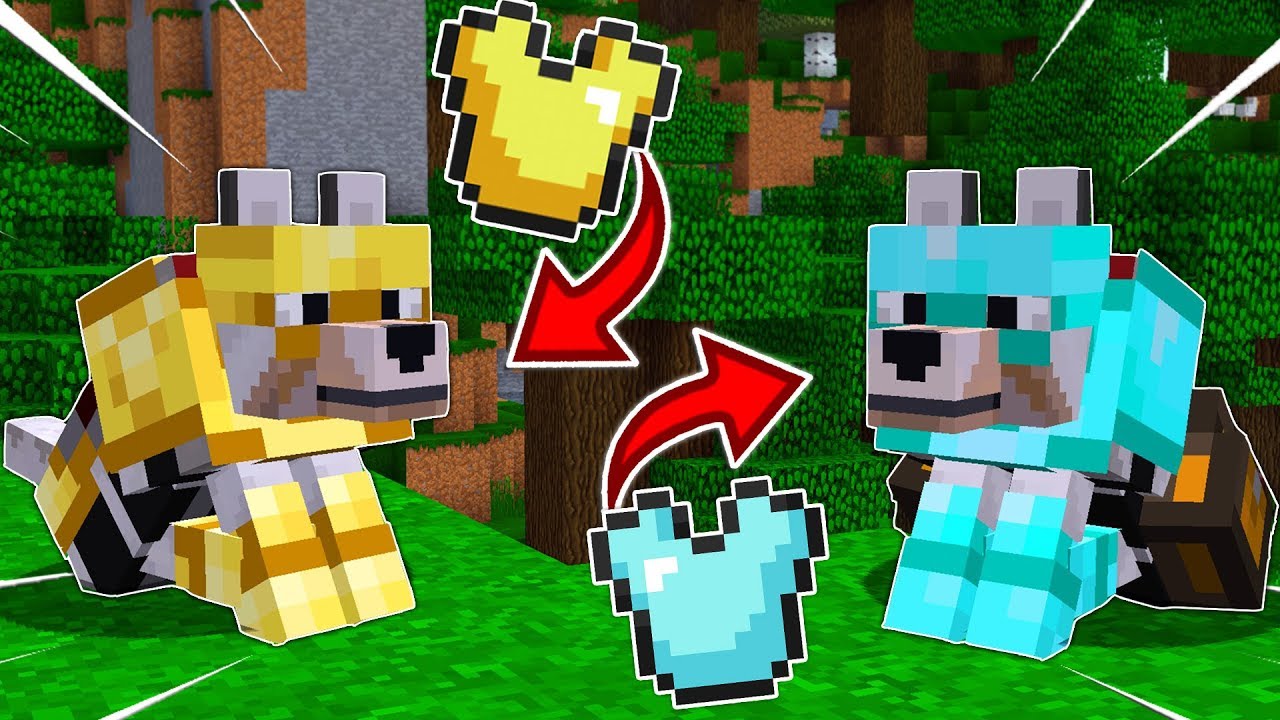 HOW TO GET WOLF ARMOR IN MINECRAFT!!... (*ACTUALLY WORKS*)
