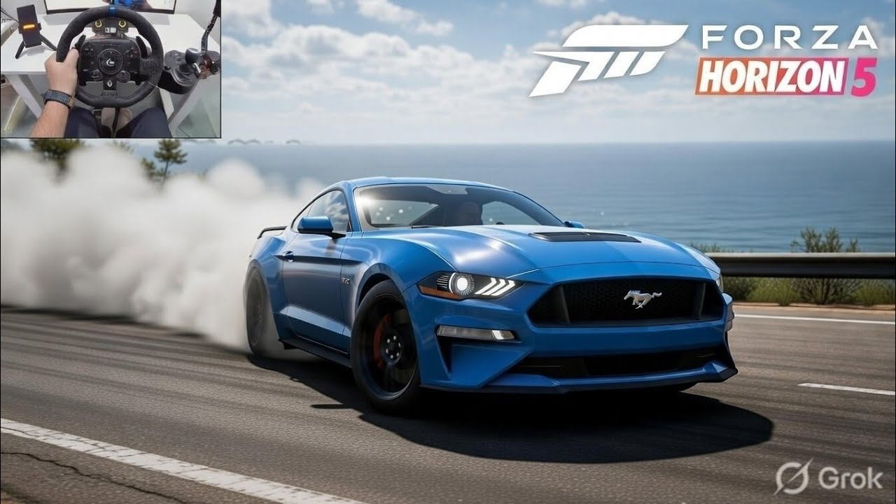 Ford Mustang GT 2026 - Forza Horizon 5 I Logitech G923 Steering Wheel