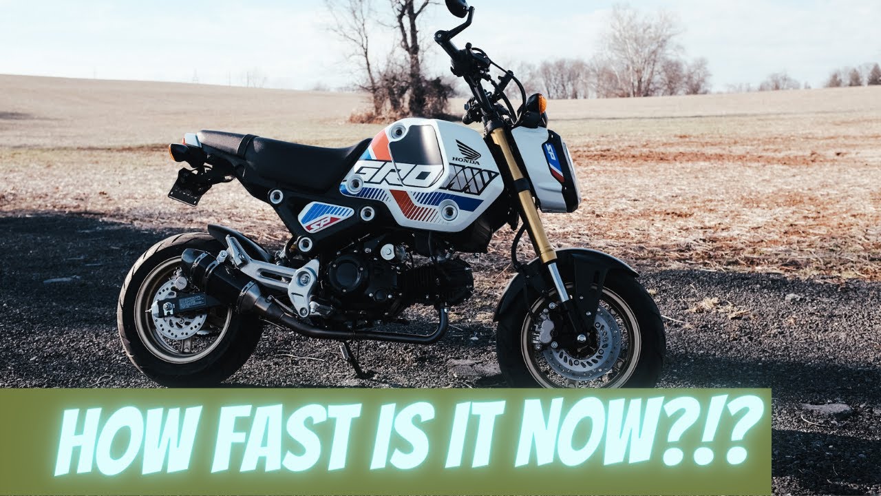 DHM Cam Install and Test Ride on 2022 Honda Grom