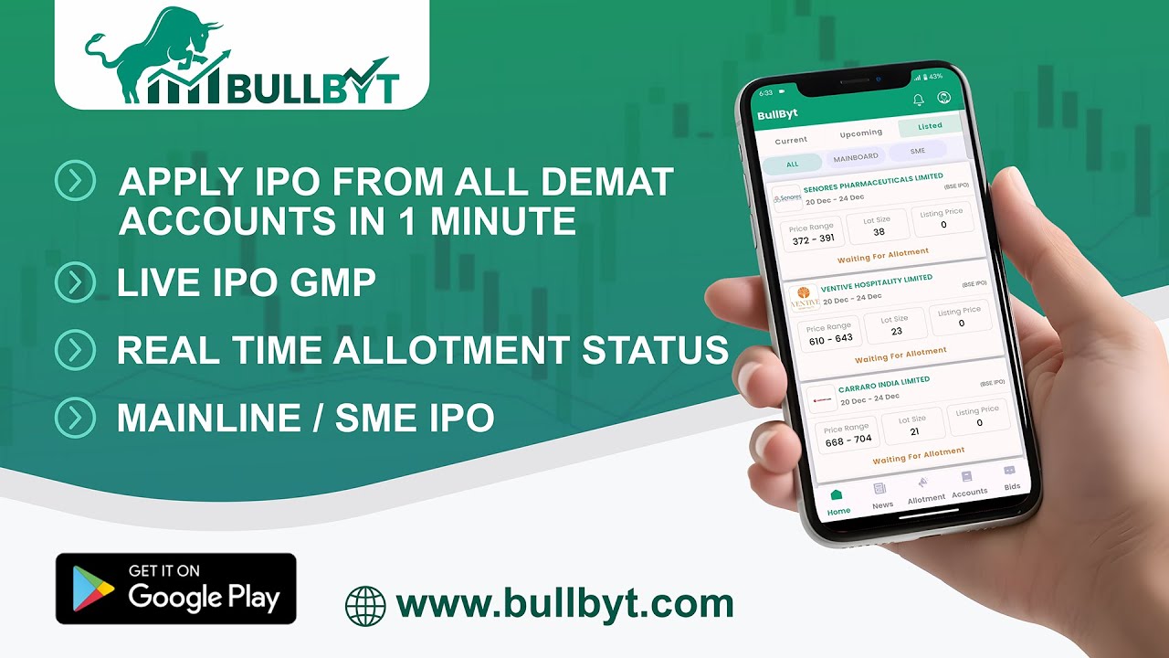 Apply IPOs & Track Allotments Instantly | Best App for Apply IPO From Multiple Demat Accounts