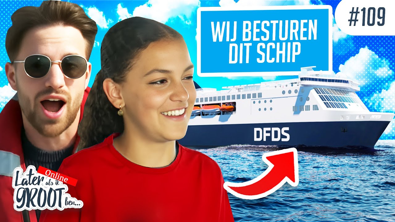 Een MEGA ZEESCHIP BESTUREN | werken als LOODS in de haven