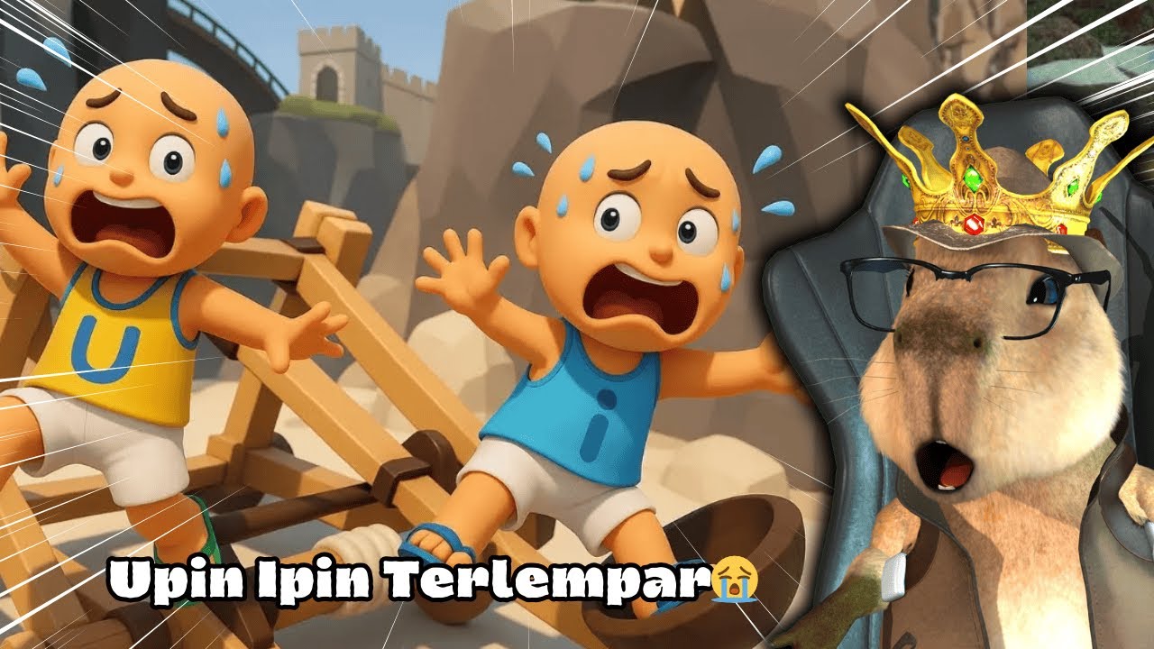 PETUALANGAN KOCAK UPIN IPIN LETOY DI HUMAN FALL FLAT