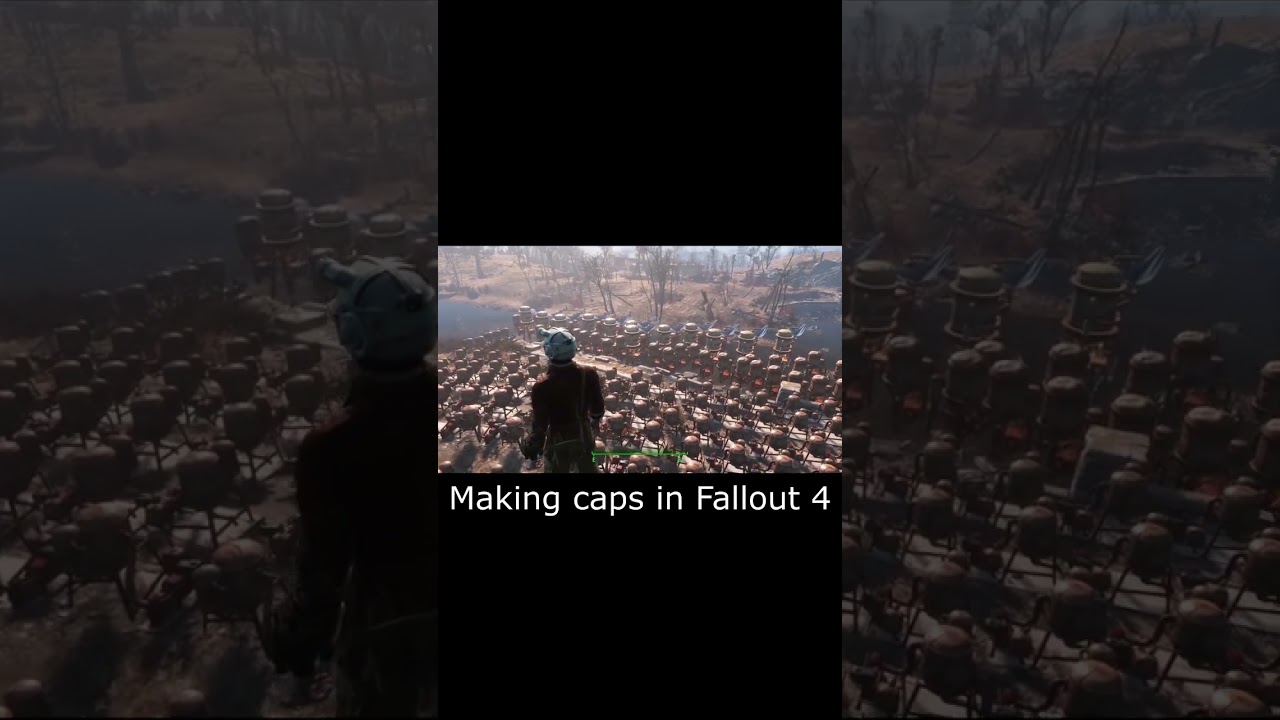 Water production to earn caps in Fallout 4. #fallout #fallout4 #caps #water