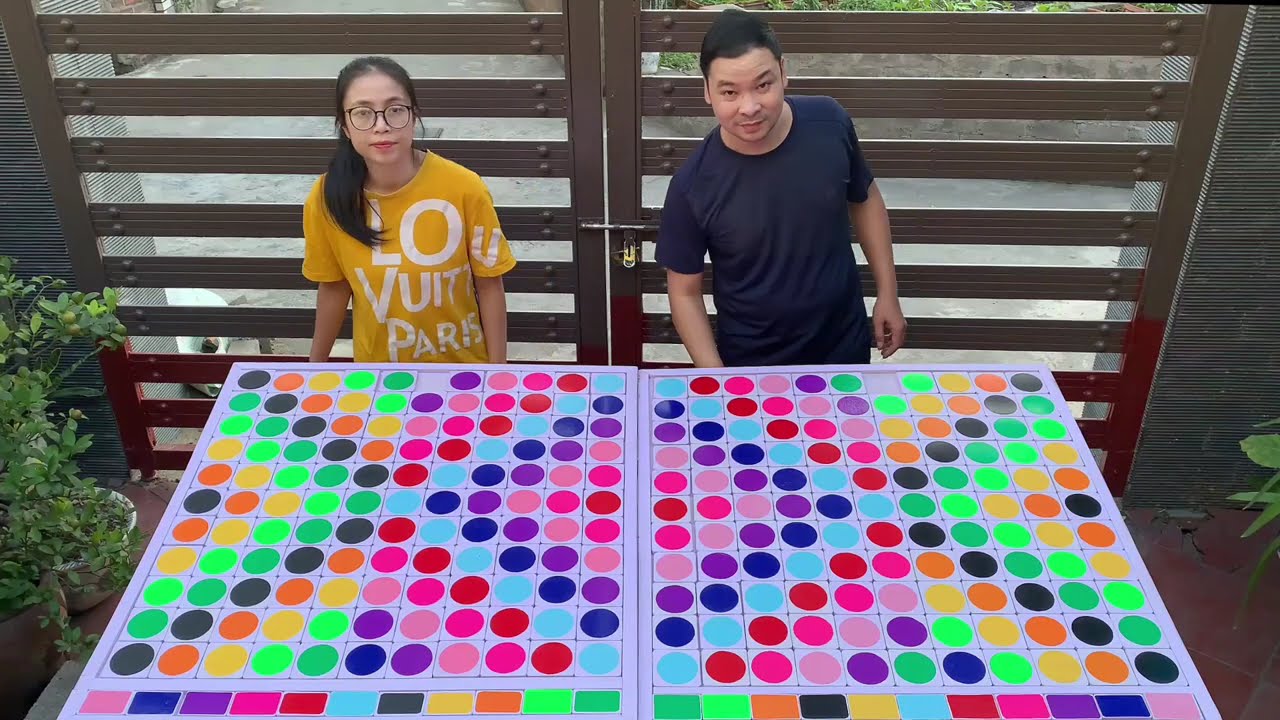 Color circle spin puzzle addictive and fun