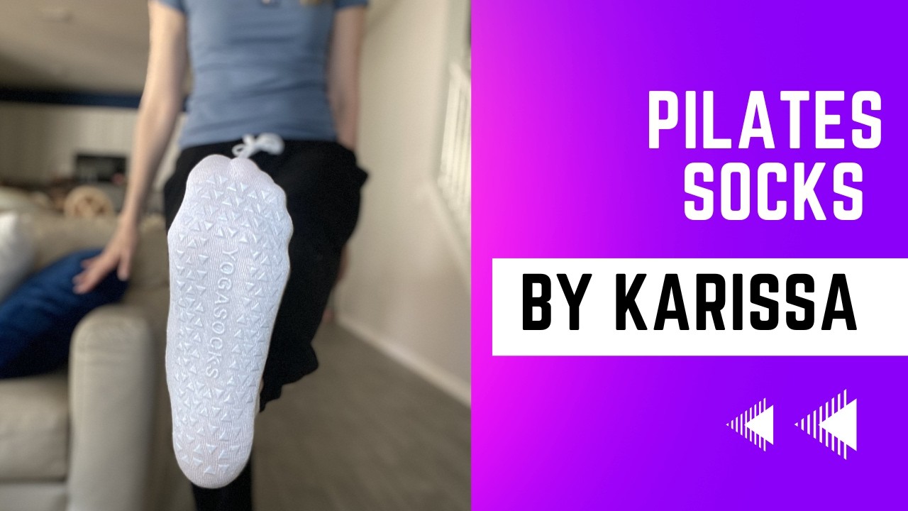 Pilates and yoga socks made of bamboo
